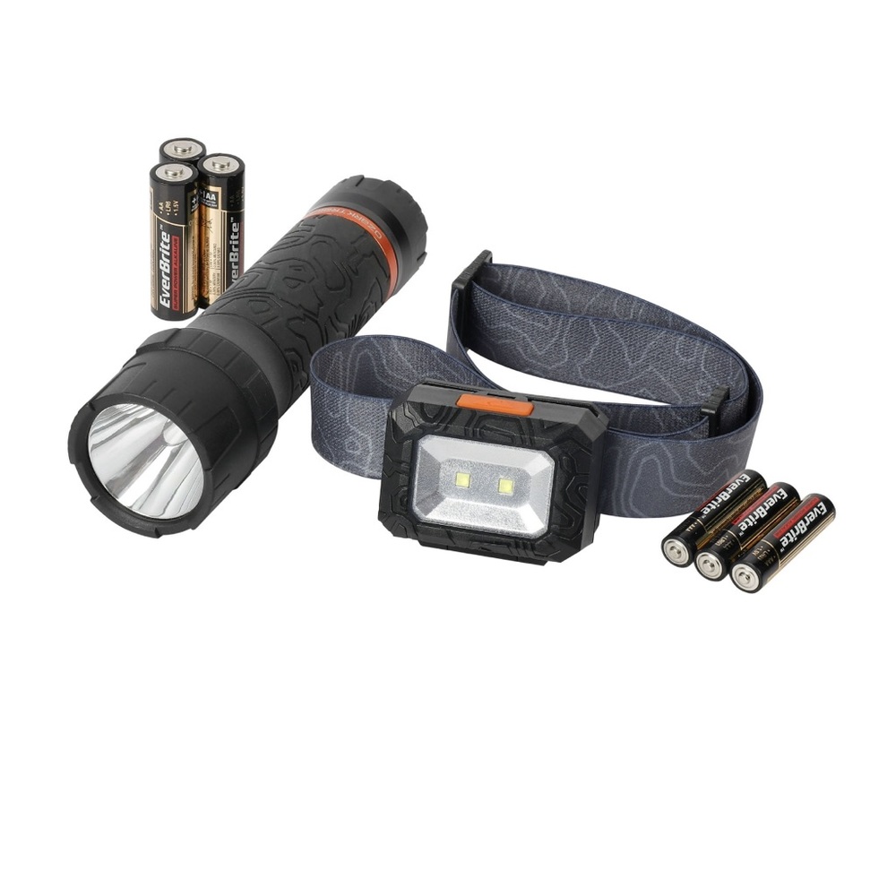 Ozark Trail headlamp & flashlight